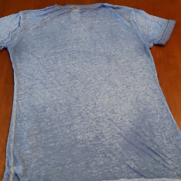 Pink Victoria's Secret Semi Sheer Tee Blue SS VGUC - Picture 3 of 7
